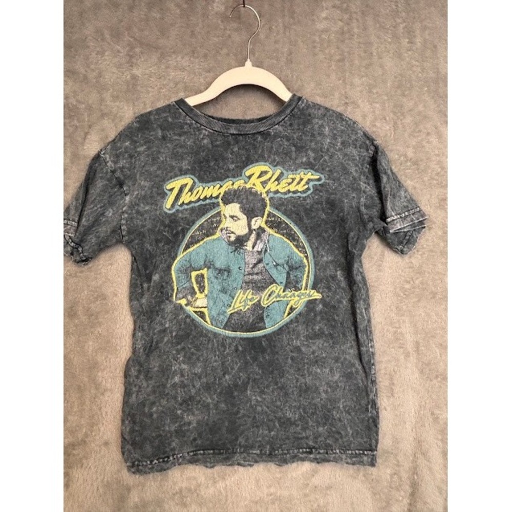 Thomas Rhett Life Changes Tour Graphic T-Shirt Acid Wash‎ Gray Mens Small SM